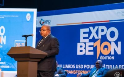 Intervention du Directeur Général des Impôts, Monsieur Barnabé MUAKADI MUAMBA, à l‘EXPO BETON